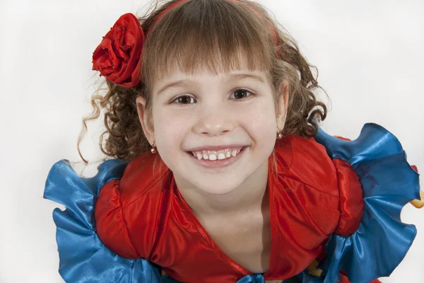 Μικρό κορίτσι χορεύτρια. — Φωτογραφία Αρχείου