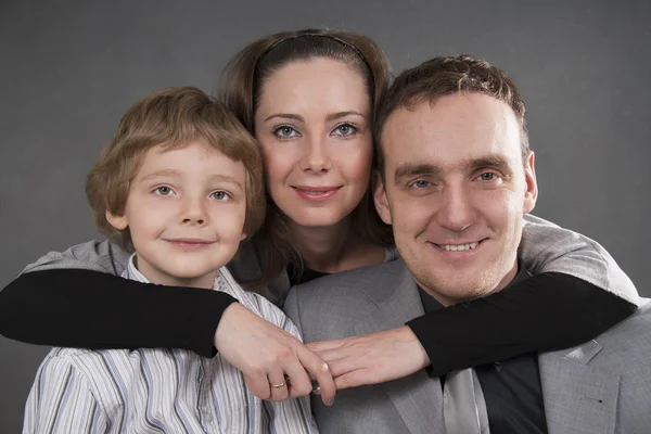 Family lifestyle portrait — Stock Photo, Image
