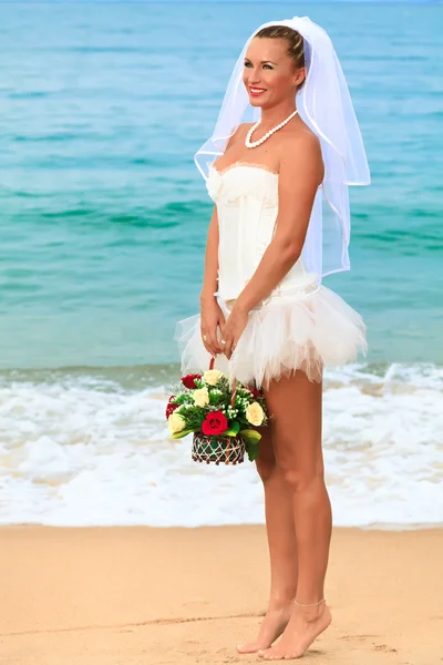 Tropische Braut — Stockfoto