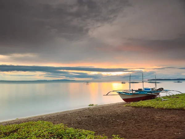 Filippinska sunset — Stockfoto