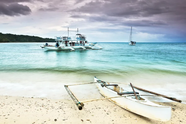 Філіппінське човен — стокове фото