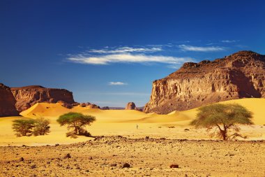 Sahara Desert, Tadrart, Algeria clipart