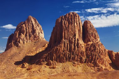 Sahara Desert, Hoggar mountains, Algeria clipart