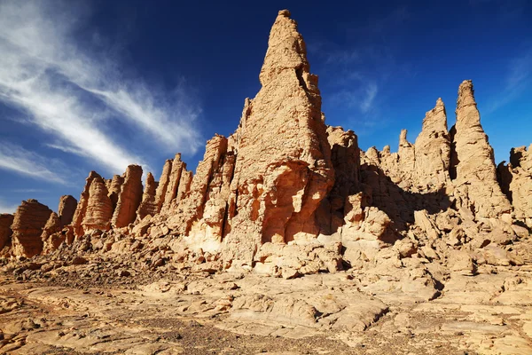 Sahara çöl, tassili n'ajjer, Cezayir — Stok fotoğraf