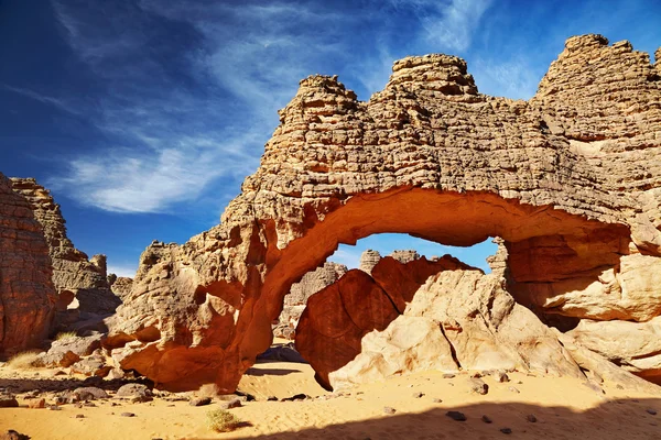 사하라 사막, 타 n'ajjer, 알제리 — 스톡 사진