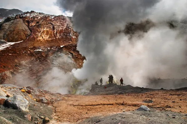 アクティブな火山 — ストック写真