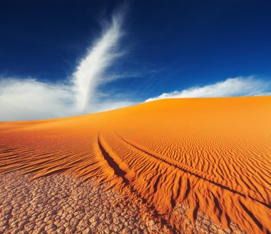 Sahara Desert, Tadrart, Algeria clipart