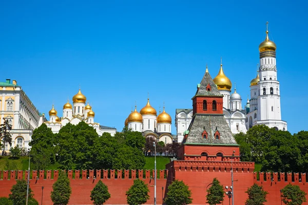 Stadsbilden Kreml Från Bron Över Moskva Floden — Stockfoto