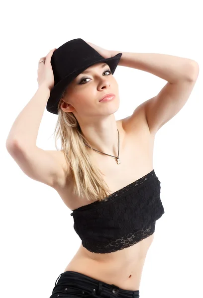 Black hat. — Stock Photo, Image