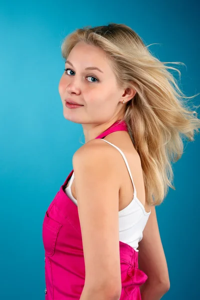 Blonde portrait. — Stockfoto
