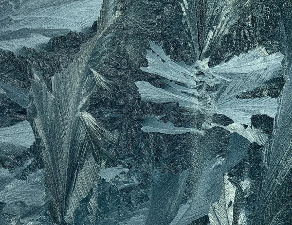 Frost pattern. — Stock Photo, Image