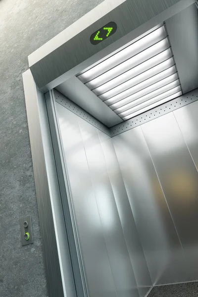 Современный лифт — стоковое фото