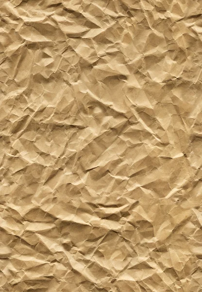 Textur von zerknittertem Papier — Stockfoto