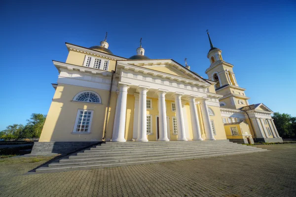 Nevjansk Katedra Klasycyzmu Styl Federacja Rosyjska — Zdjęcie stockowe