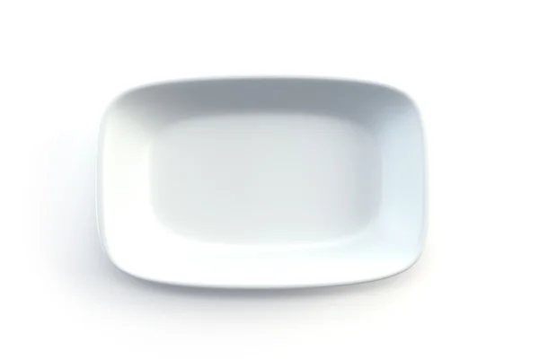 空陶瓷盘 — 图库照片
