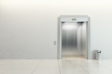 Modern elevator clipart