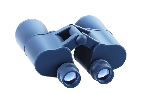 Isolated binoculars 3d render — Stock Photo, Image
