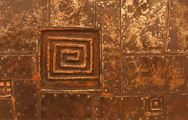 Copper metal texture — Stock Photo, Image