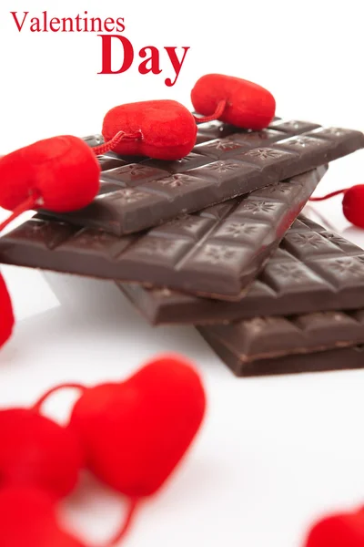 Harten Chocolade — Stockfoto