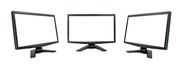 Three monitor — Stock Photo, Image