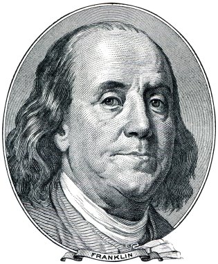 Benjamin Franklin clipart