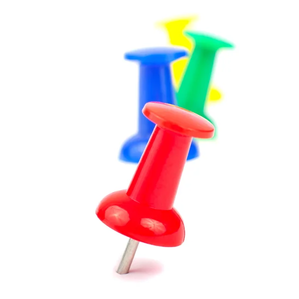 Colorful Push pin — Stock Photo, Image