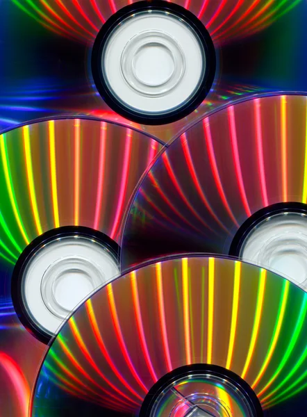 Close-up de CDs — Fotografia de Stock