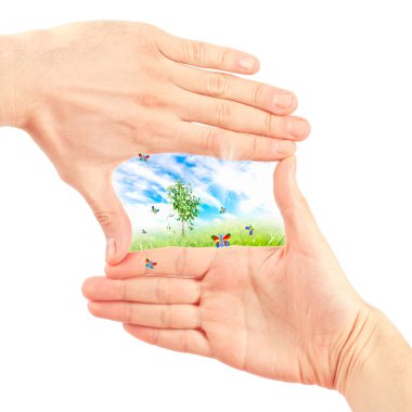 Symbol of the environment. clipart