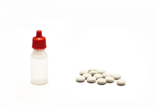 Лекарства таблетки — стоковое фото
