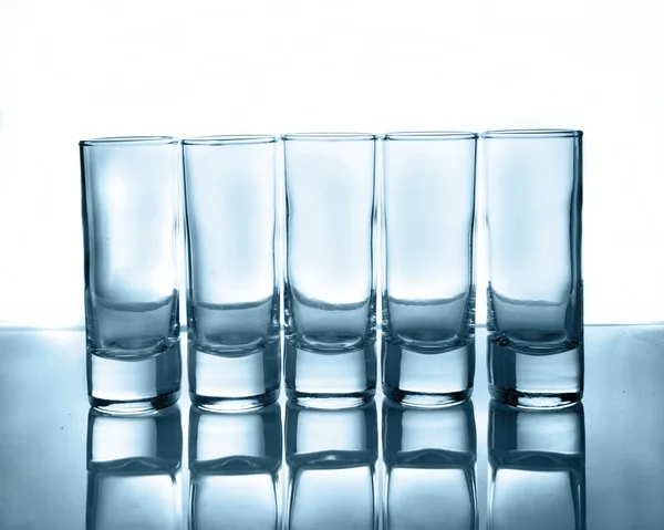 Brýle pro vodku — Stock fotografie