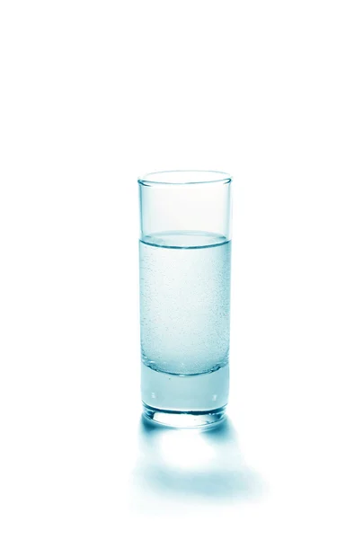 Glas met vloeistof — Stockfoto