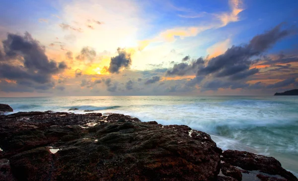Krásné Tropické Moře Slunce Thajsko — Stock fotografie