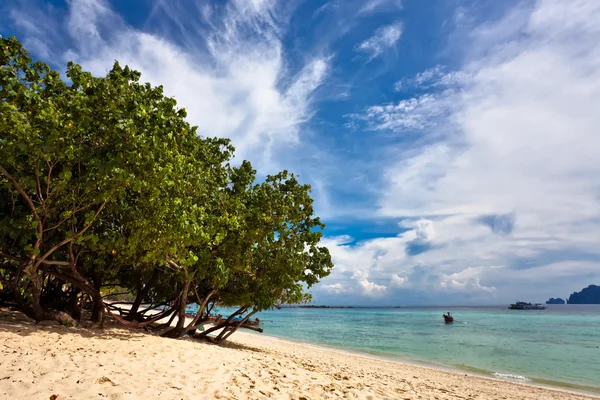 Krásná tropická pláž — Stock fotografie