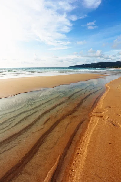 Belle plage tropicale — Photo