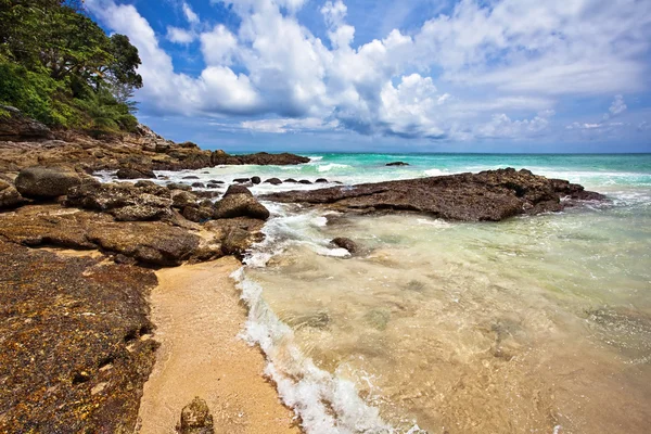 Praia tropical exótica — Fotografia de Stock
