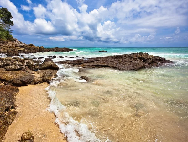 Exotischer tropischer Strand — Stockfoto