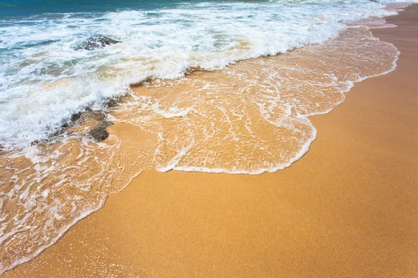 Diagonaal van zand en Golf achtergrond — Stockfoto
