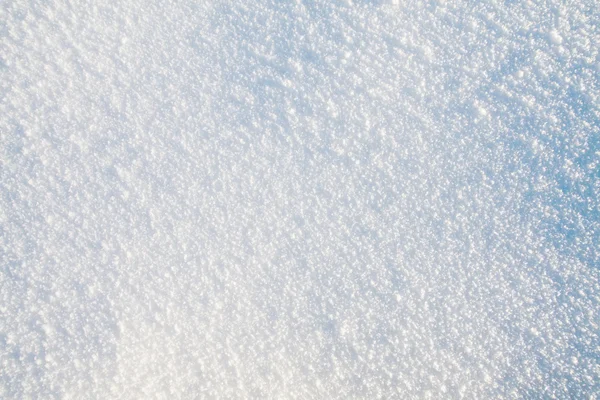 Weißer Schnee — Stockfoto