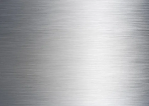 Borstat silver metallic bakgrund — Stockfoto