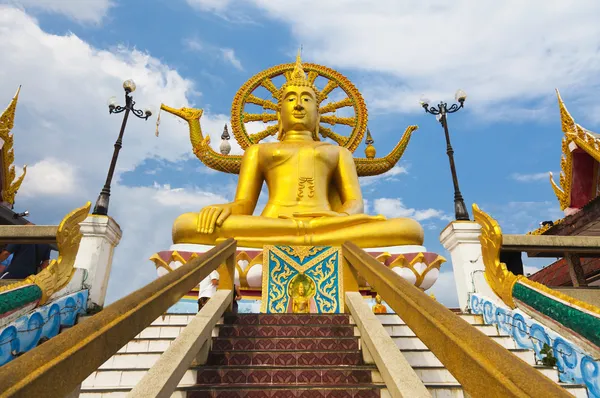 Grande statua buddha su koh samui, Thailandia — Foto Stock