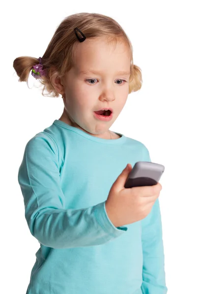 Gyermek telefon — Stock Fotó
