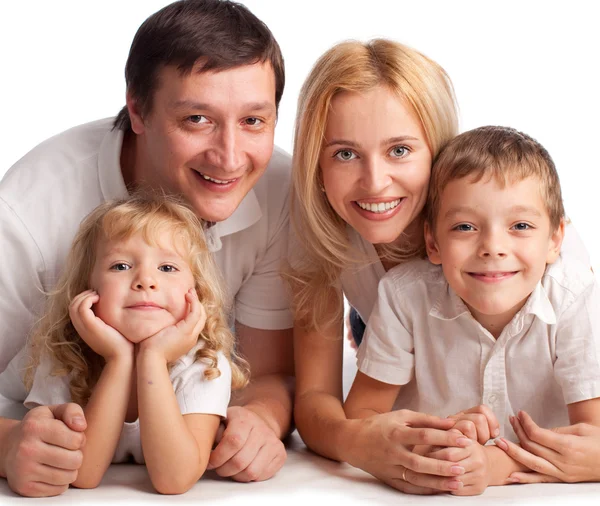 Gelukkige familie — Stockfoto