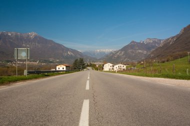 Dağa giden yol.