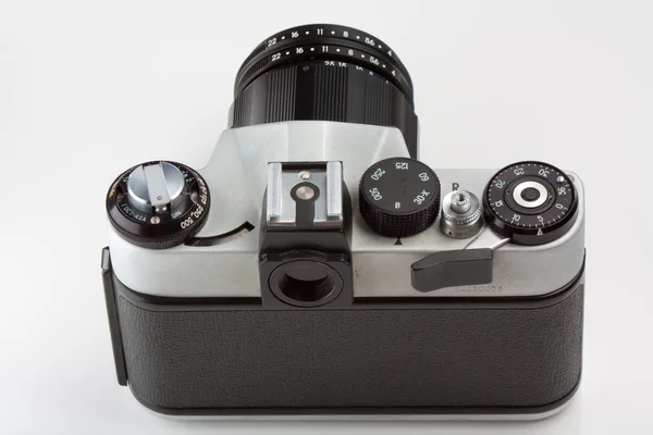 Camera on white — Stock Photo, Image
