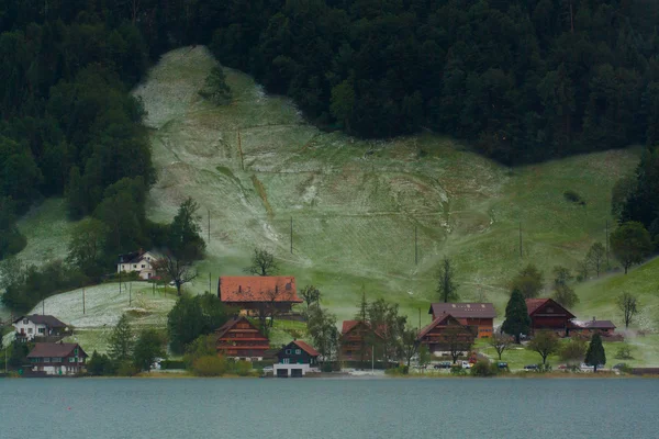 Landseite in der Schweiz — Stockfoto