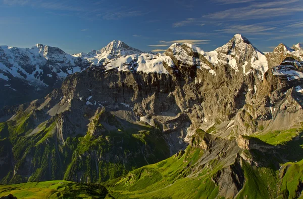 Widok z góry schilthorn — Zdjęcie stockowe