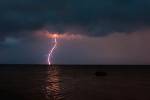 stock image Storm over the sea
