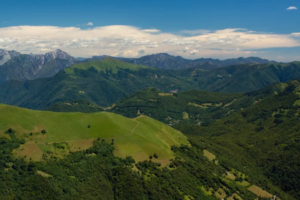 Vista desde Monte Generoso — Foto de Stock
