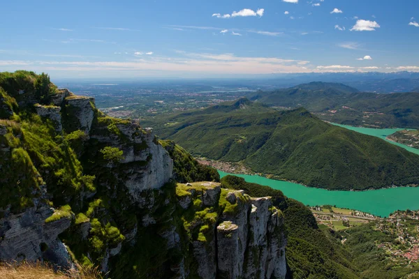 Vista desde Monte Generoso — Foto de Stock