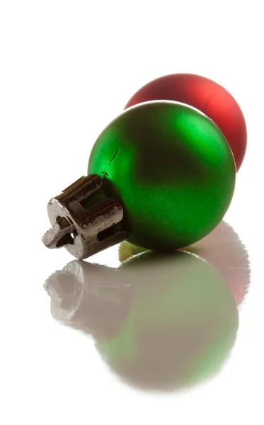 Christmas balls isolated — Stock Photo, Image